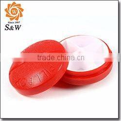 Portable travel pill box