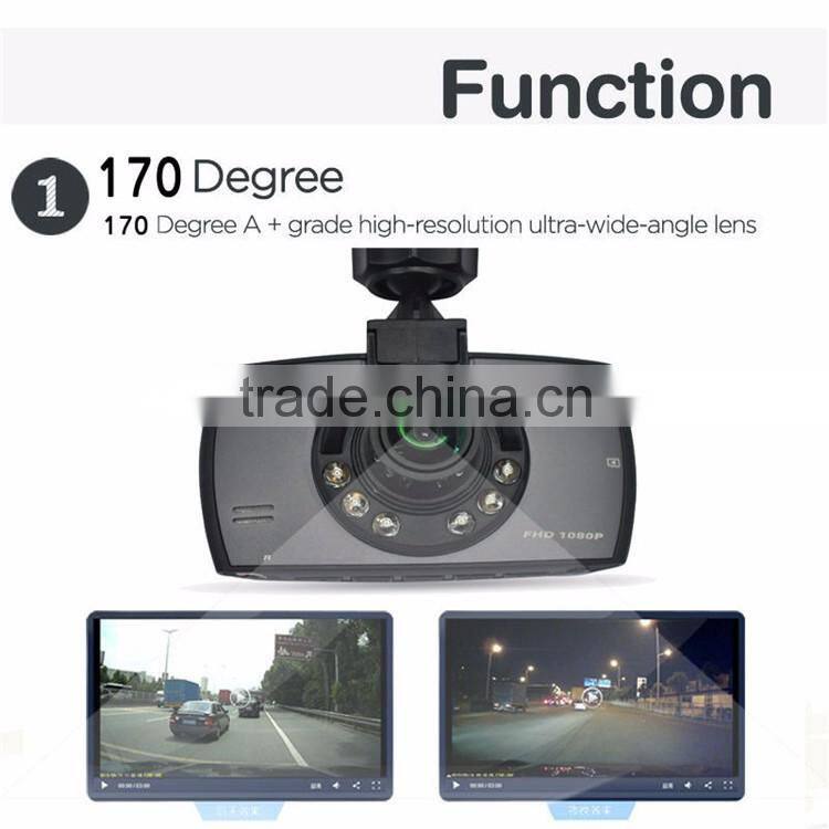 New high resolution wide angle full hd car dashboard dash camera