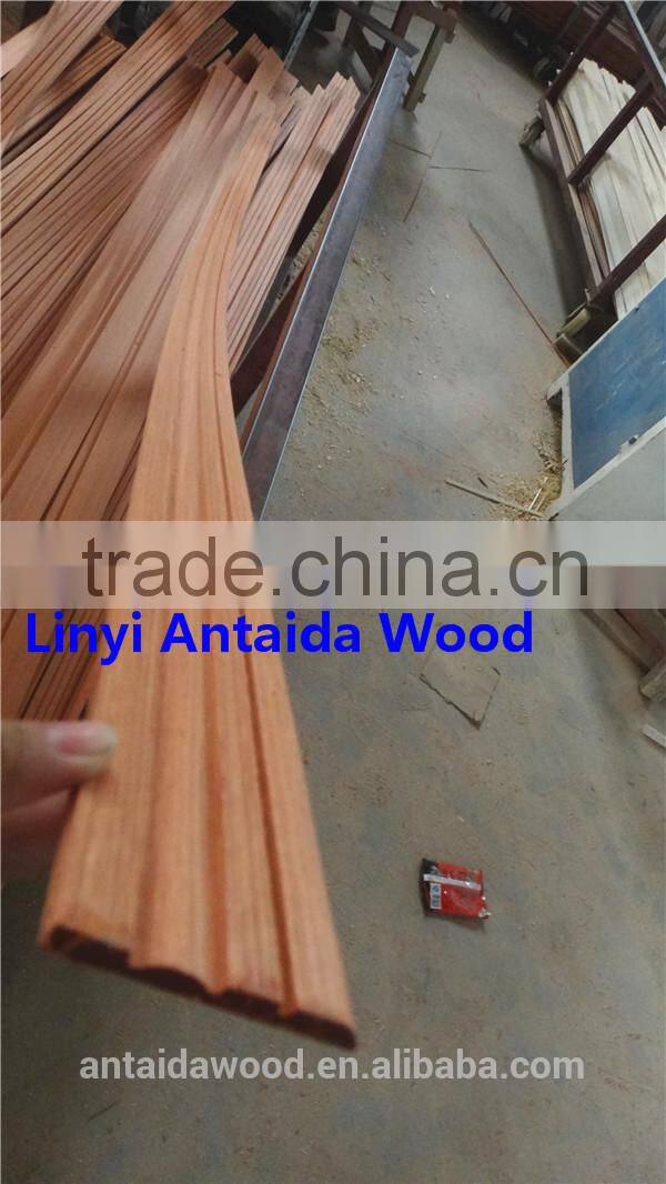 Engineered teak corner moulding from Linyi ATD wood