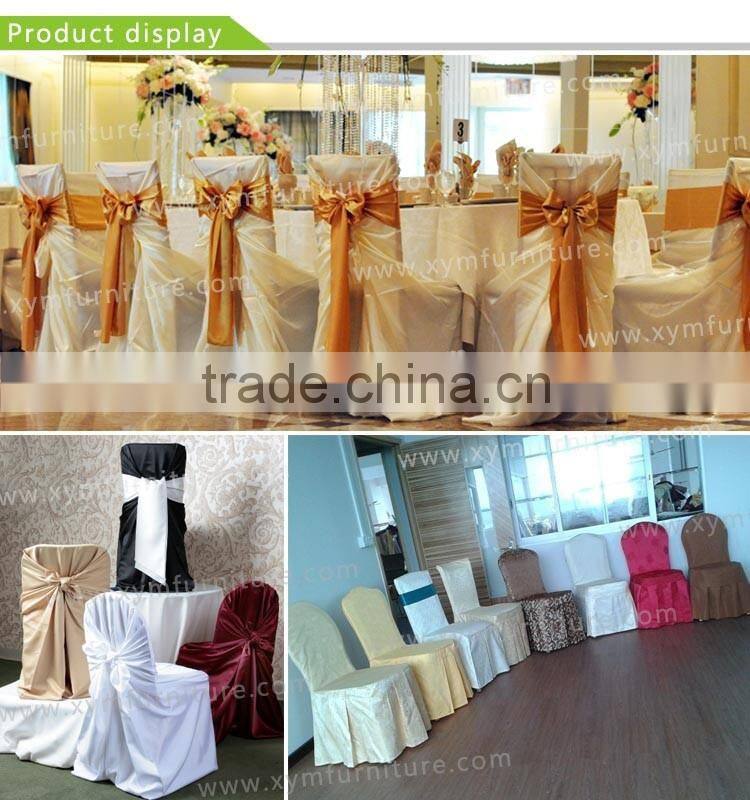 good design popular durable polyester wedding chair covers
