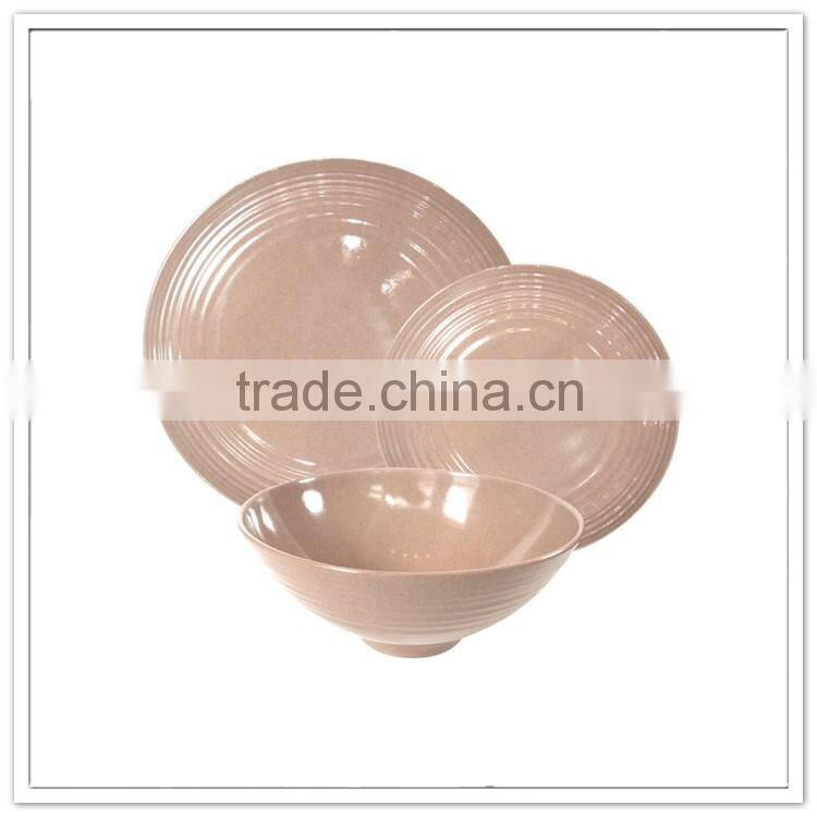 Melamine tableware new design biodegradable tableware