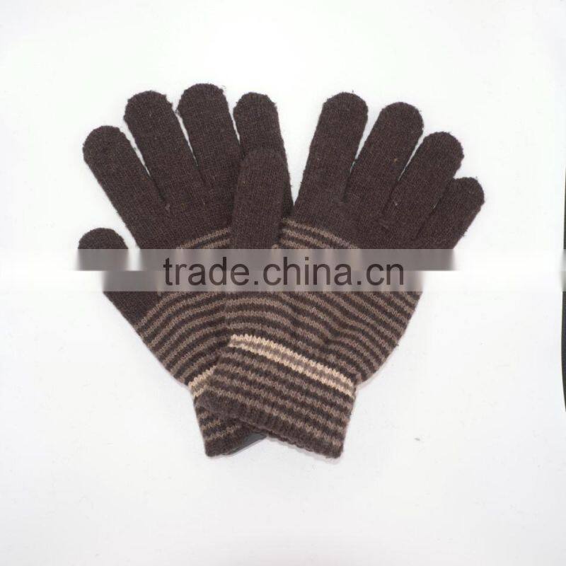 men's extra warm knit gloves