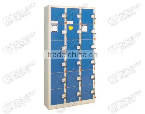 Steel Cabinet Locker/deposit cabinet-18 doors Coin cabinet