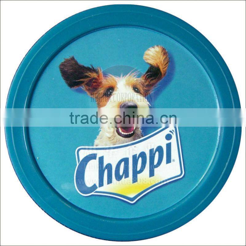 aluminum peel off lid/easy open foil lid