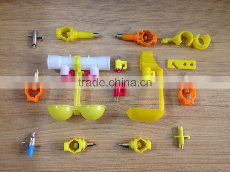 most popular high quality stainless steel /plastic chicken /broiler nipple drinker