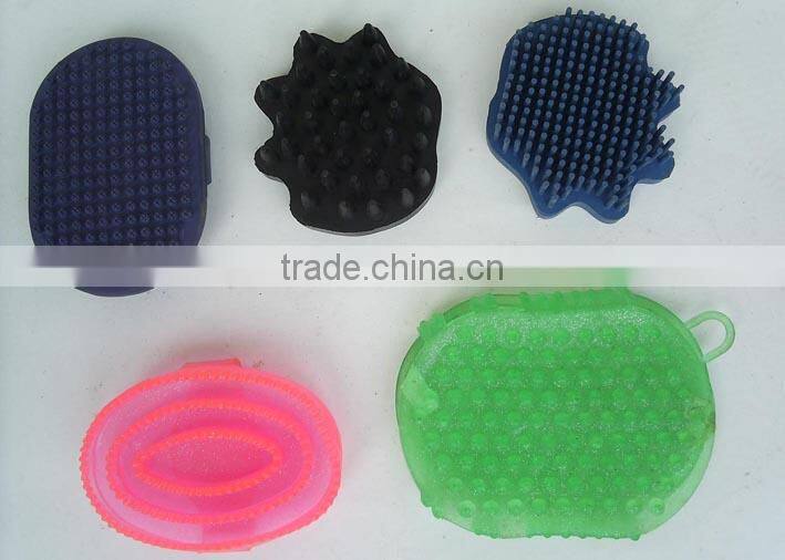 rubber massage brush,pet grroming brush