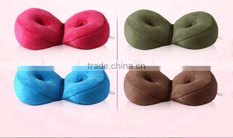 Shredded Memory Foam Hip Up Orthopedic Seat Cushion