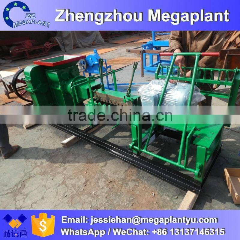 used clay brick press extruder machine for small business