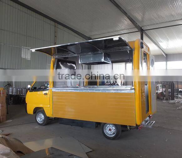 high quality fast food snack dinner car or cart made in China