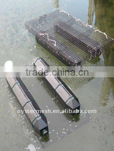 Foam float for oyster bag