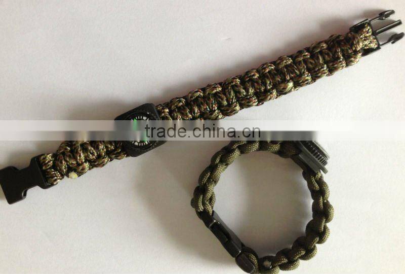 100% Handmade Paracord Survival Band