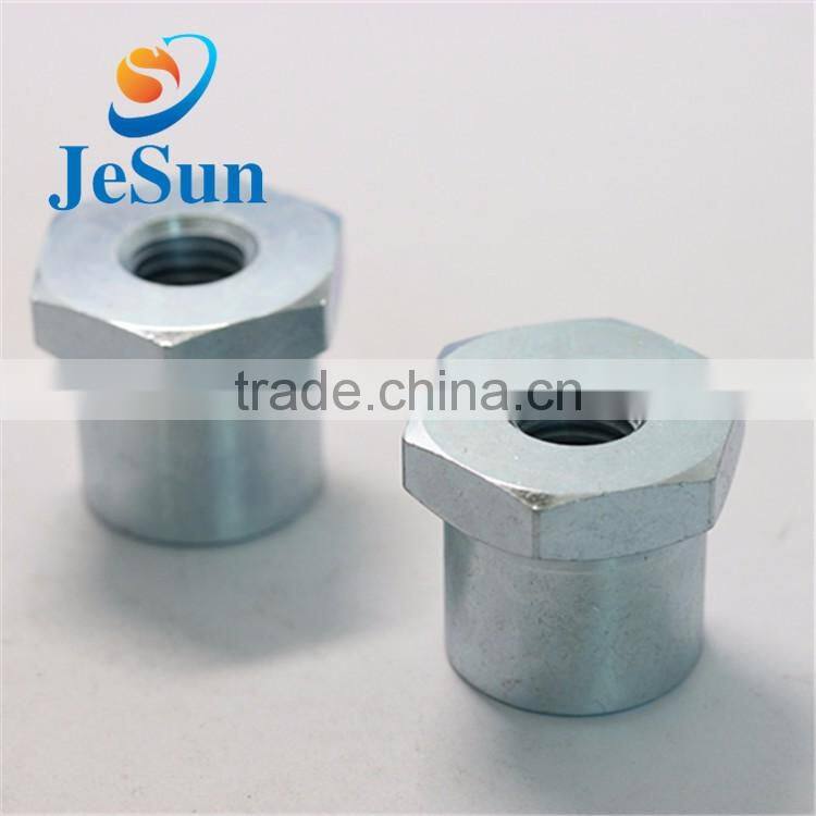 China manufacturing customized steel hex nut,cnc precision parts