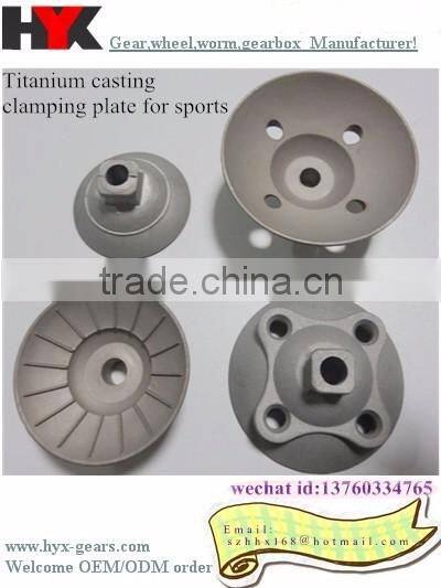 China-made high precision Titanium casting Sports product