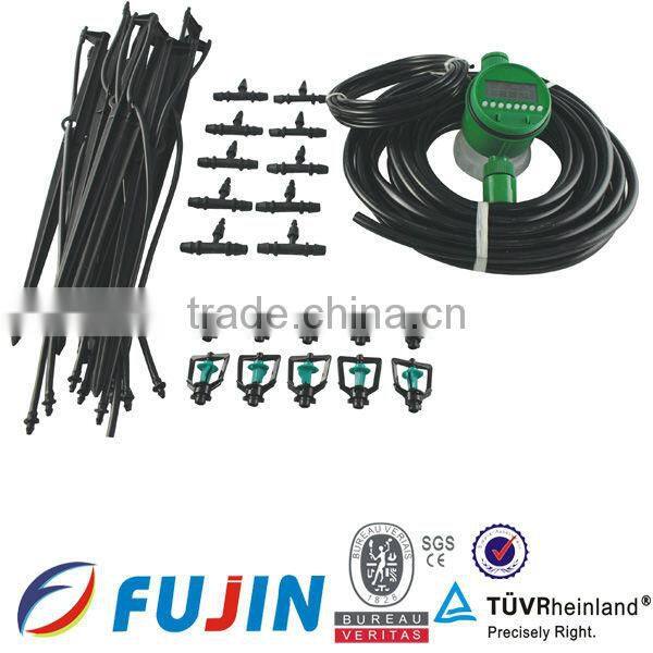 Plastic mist spray sprinkler/drip irrigation system