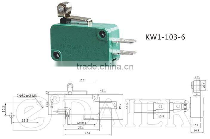 T85 micro switch KW1-103-6