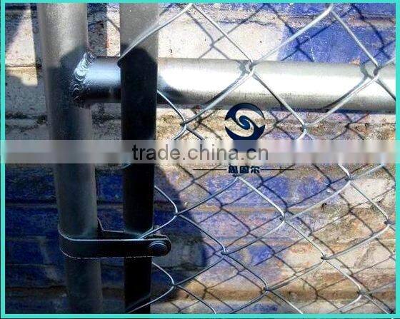 Wire mesh chain link fence metal wire fencing decotation with hot dipped galvanized