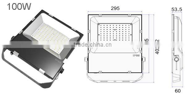 VMT 80W 150W FL1882 die casting aluminum led SMD flood light housing