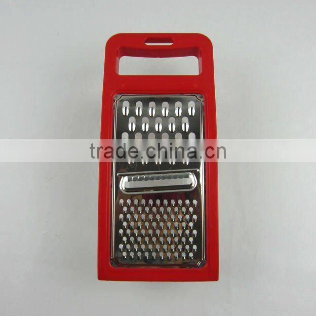 Multifuction Stainless Steel Grater Kitchen Grater With Plastic Handle