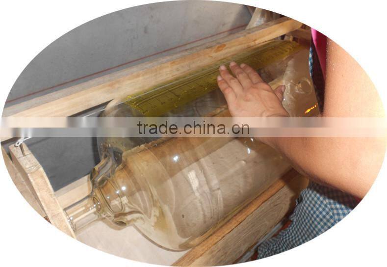 Open Top Glass Milk Receiver