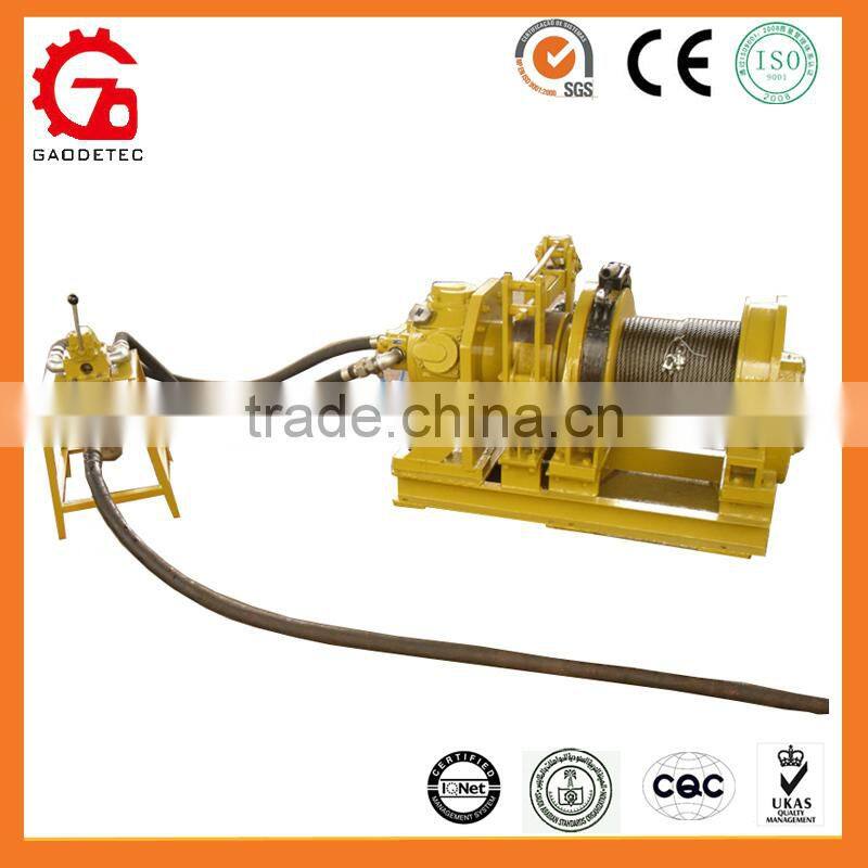GEC Series Remote Control 3 ton Pneumatic Wire Rope Winches