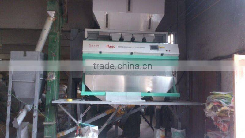 High speed line scan RGB Camera Accuracy Less Problem Big Capacity Peanuts Color Sorting Machinery from China