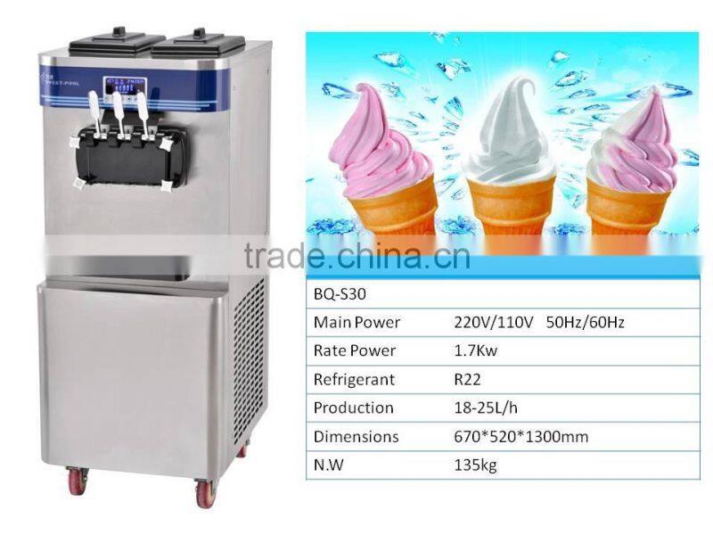 Ice Cream Machine for Business,Ice Cream Machine South Africa,Big Capacity Ice Cream Machine(BQ-ST80Y)