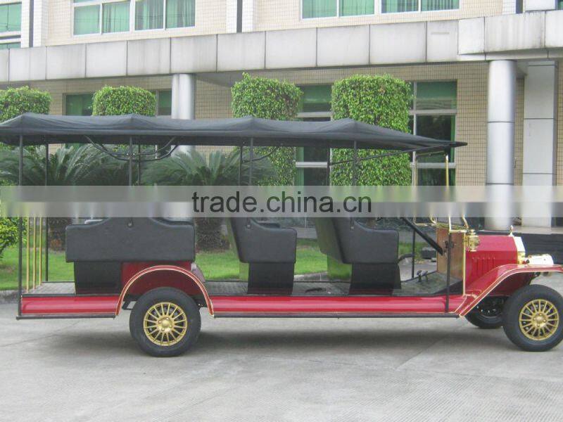 Comfortable elegant battery powered golf club cart antique electric vehicle