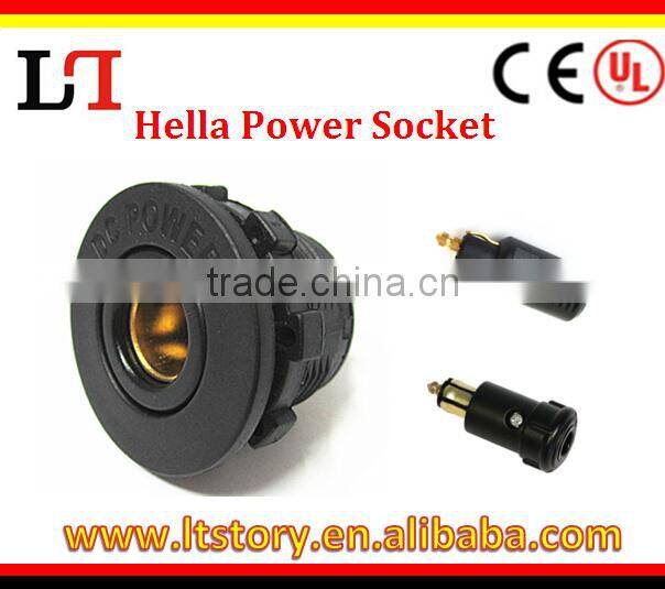 MERIT HELLA SOCKET FLUSH PANEL MOUNT 12 VOLT ACCESSORY POWER 12V FRIDGE