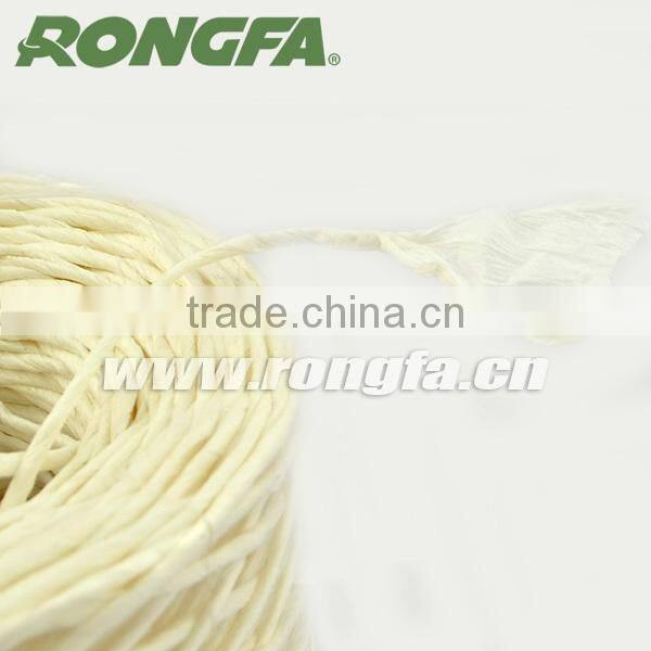 one strand white color paper gift box rope