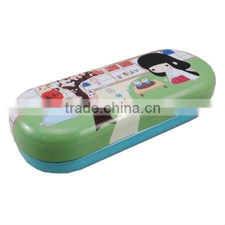 hot sale oval perfume tin can