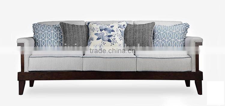 Chinese style solid wood living room sofa set