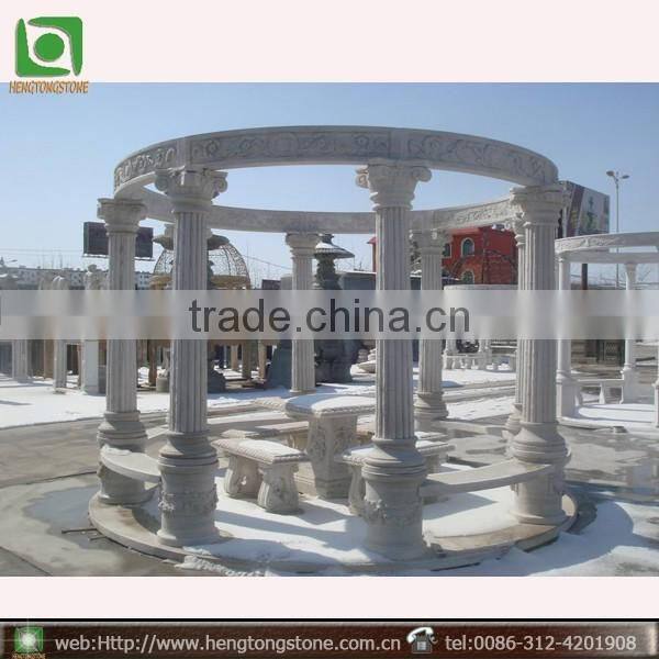 Antique Stone Marble Pergola