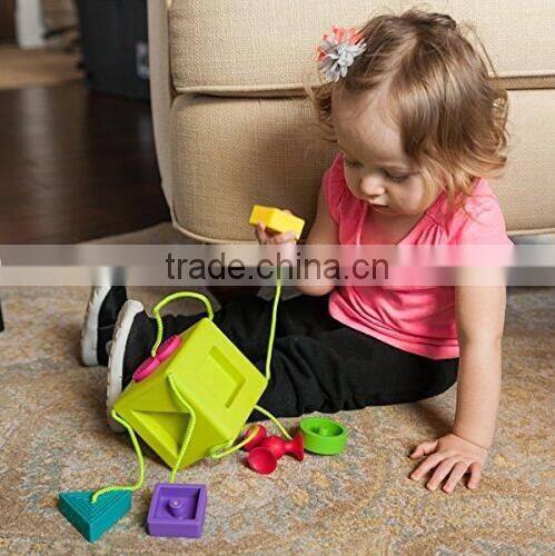 Silicone Oombee Cube Baby Toy