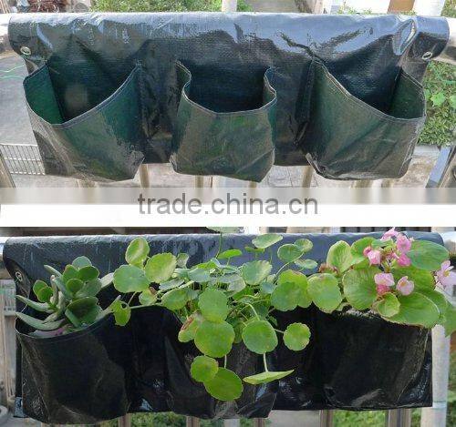 Gardening Novelty 6 Pockets Vertical Vegetables Fruits Seeds Balcony Planter Bonsai Planting Bags