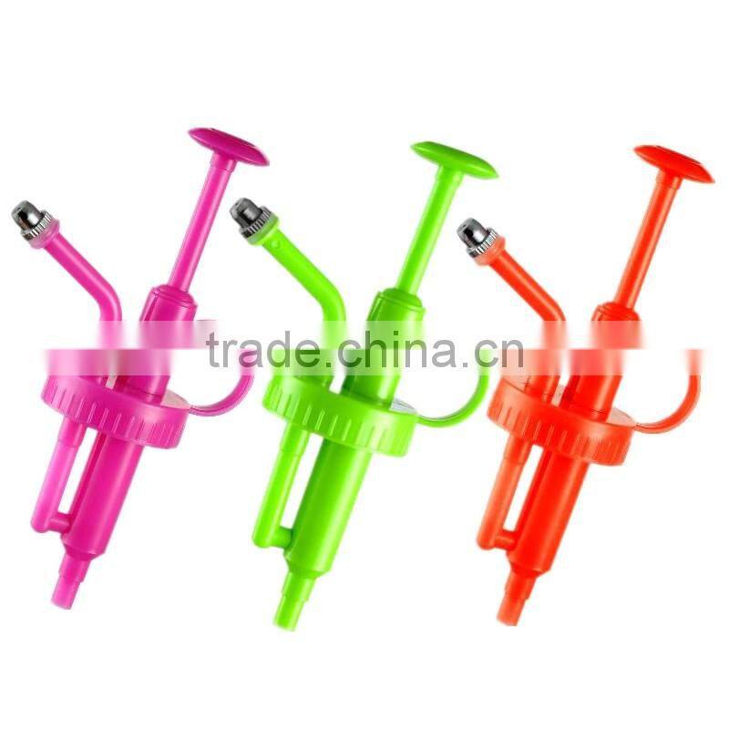 Colorful hand pressure water plastic plant sprayer
