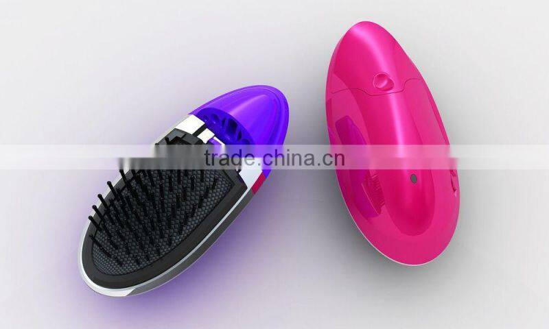 Hot negative ion hair comb Inhibition of electrostatic increase luster mini style easy to carry