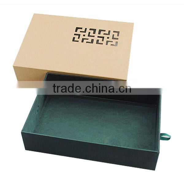 Kraft paper gift box drawer box paper box food packaging