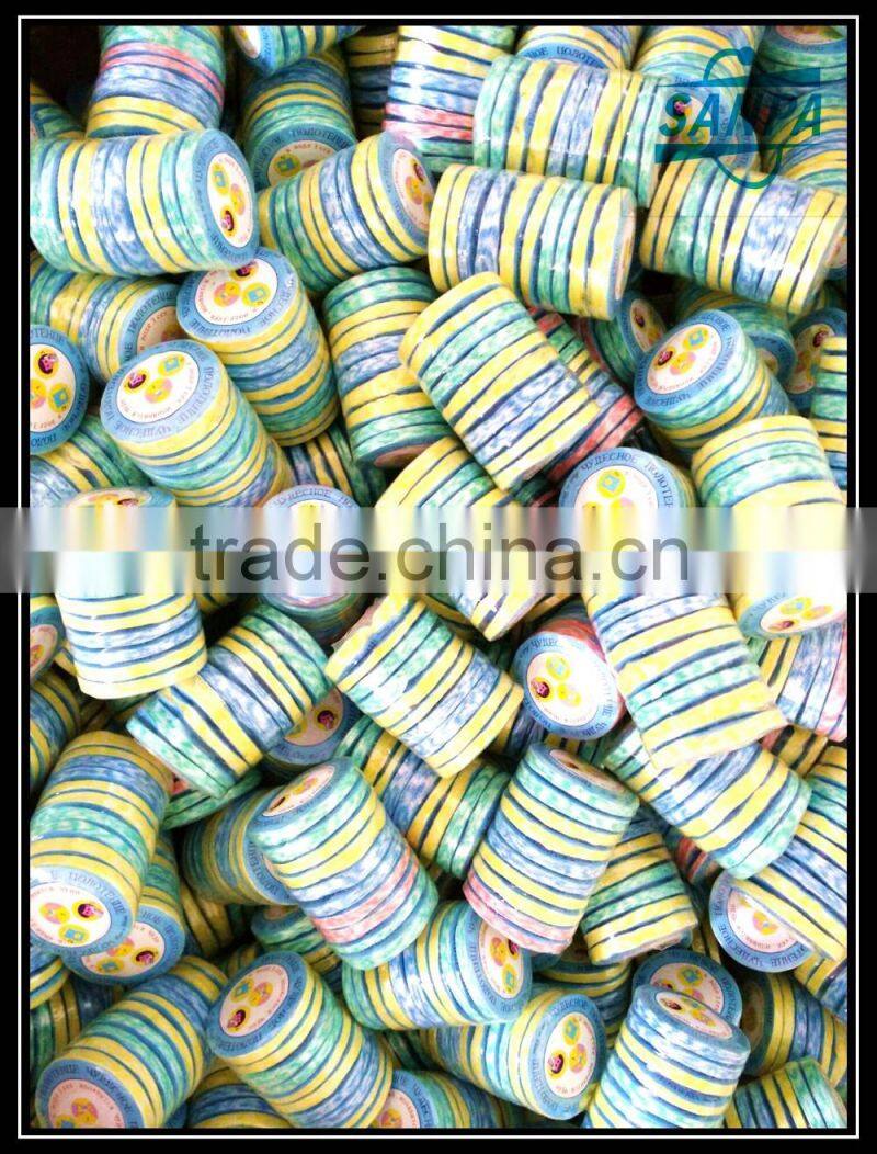 Hangzhou 100% cotton compressed colorful towel