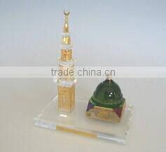K9 crystal Mosque antique islamic wedding favors