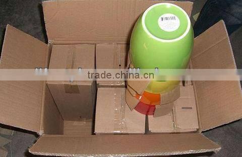 Persimmon Shape Glazed Solid Color Ceramic Flower Pot