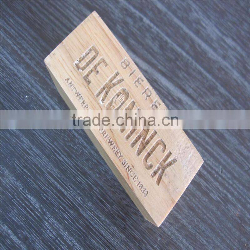 Custom Made Engraved Logo Wooden Card Holder,Business Card Holder