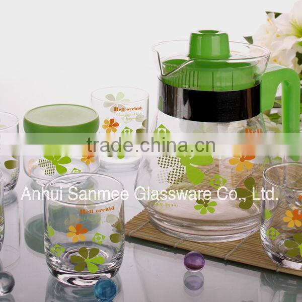 Mini Glass Kettle Decorative Home Use Glass Pot Table Tea Glass Kettle Glass Tea Kettle