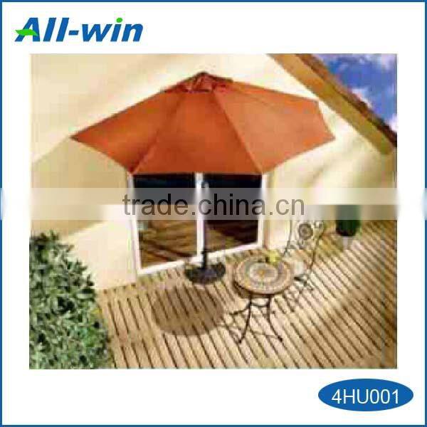 good-quality outdoor half sun umbrella