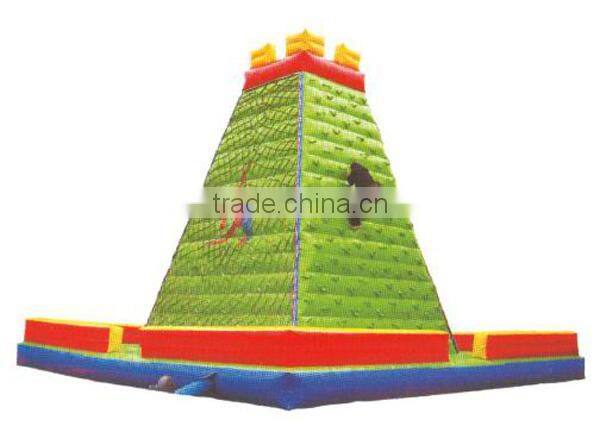Manufacturer supply inflatable climbing wall,indoor climbing toys