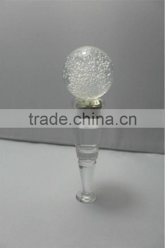 2016 China LED deer shape acrylic wholesale wine stoppers