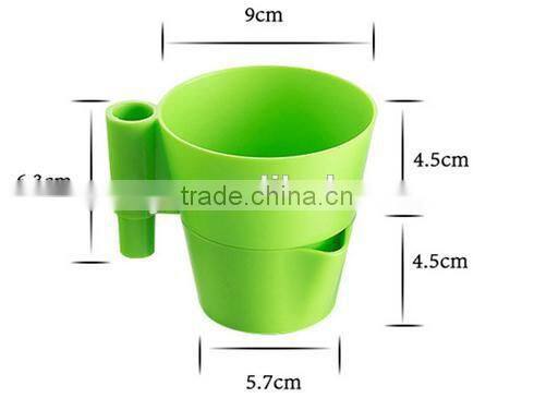 plastic creative planters/shelves
