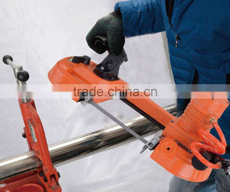 Small Handheld Speed Variable Metal/Wood/Steel Cutting Saw Machine Pneumatic Portable Band Saw
