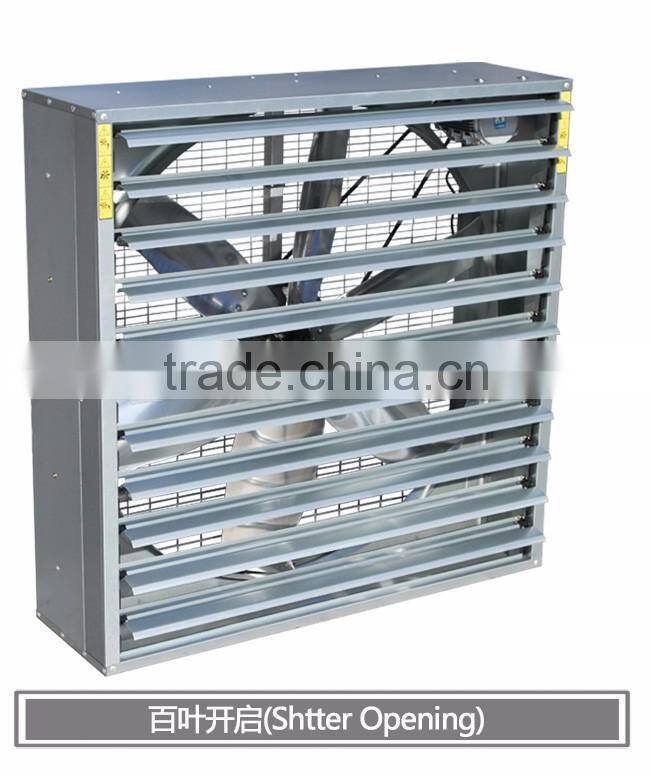 Trade Assurance high quality low noise poultry farming equipment HE-1380 push -pull ventilationm exhaust fan for industrial