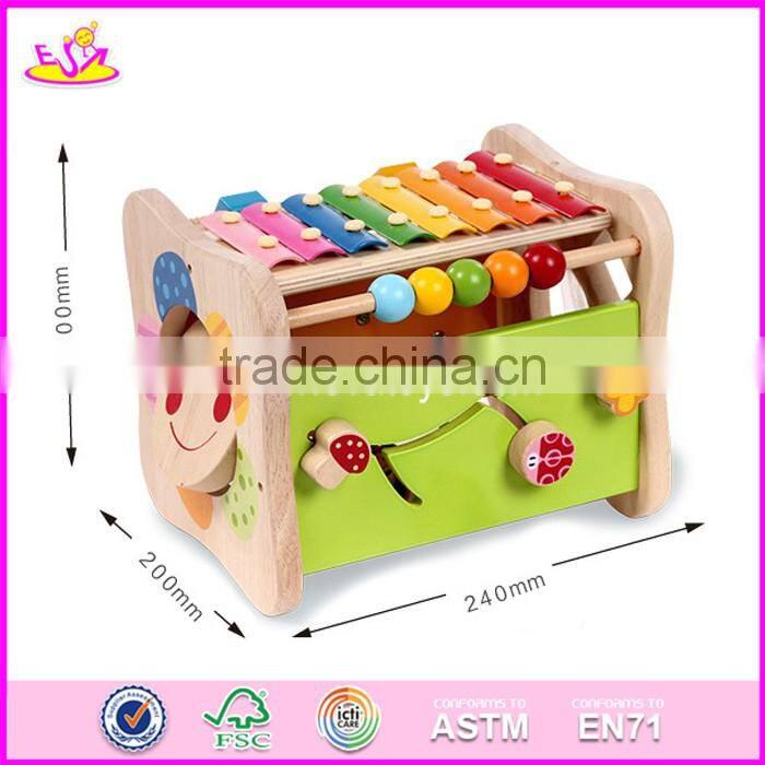 2017 New design educational beats toy wooden toddlers music toys W07A119