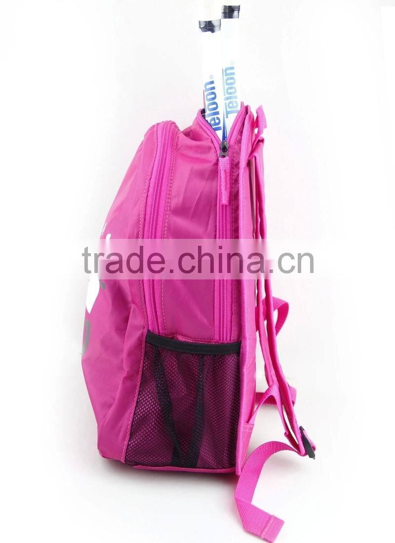 2015 Sports tennis racket backpack for teen